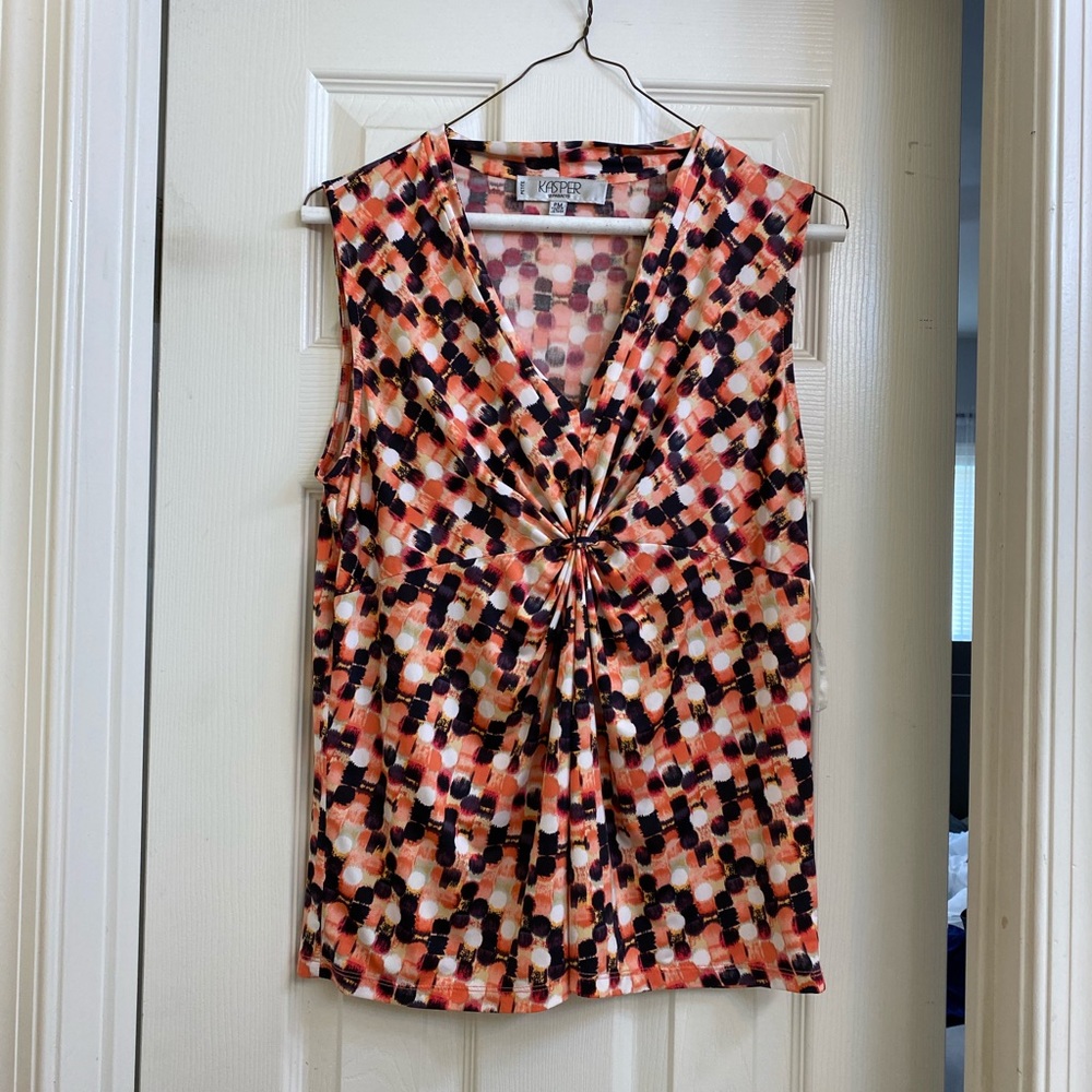 Sleeveless Petite Blouse